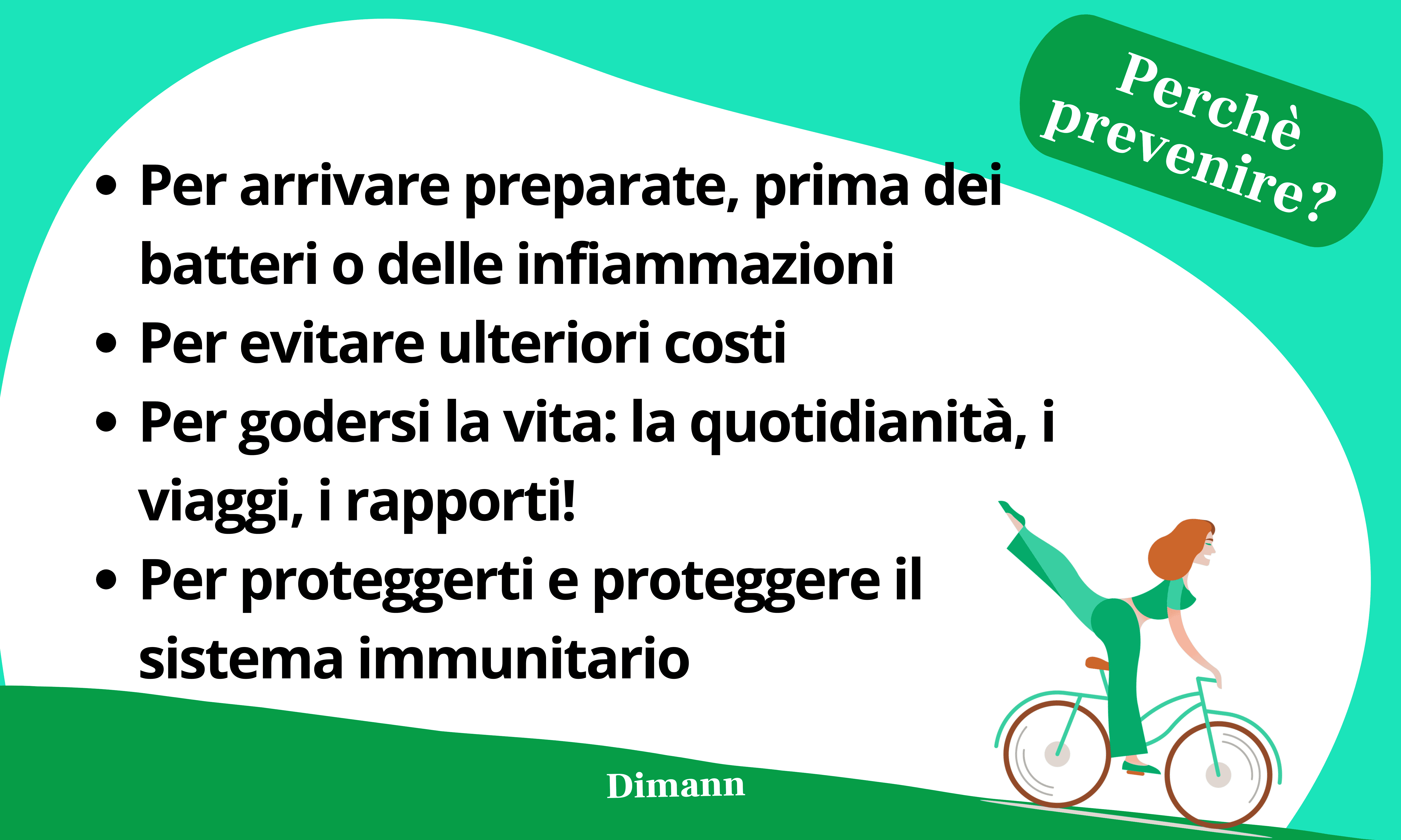 Prevenire la cistite: perché è importante iniziare quando si sta bene | Dimann Prevenire la cistite: perché è importante iniziare quando si sta bene | Dimann