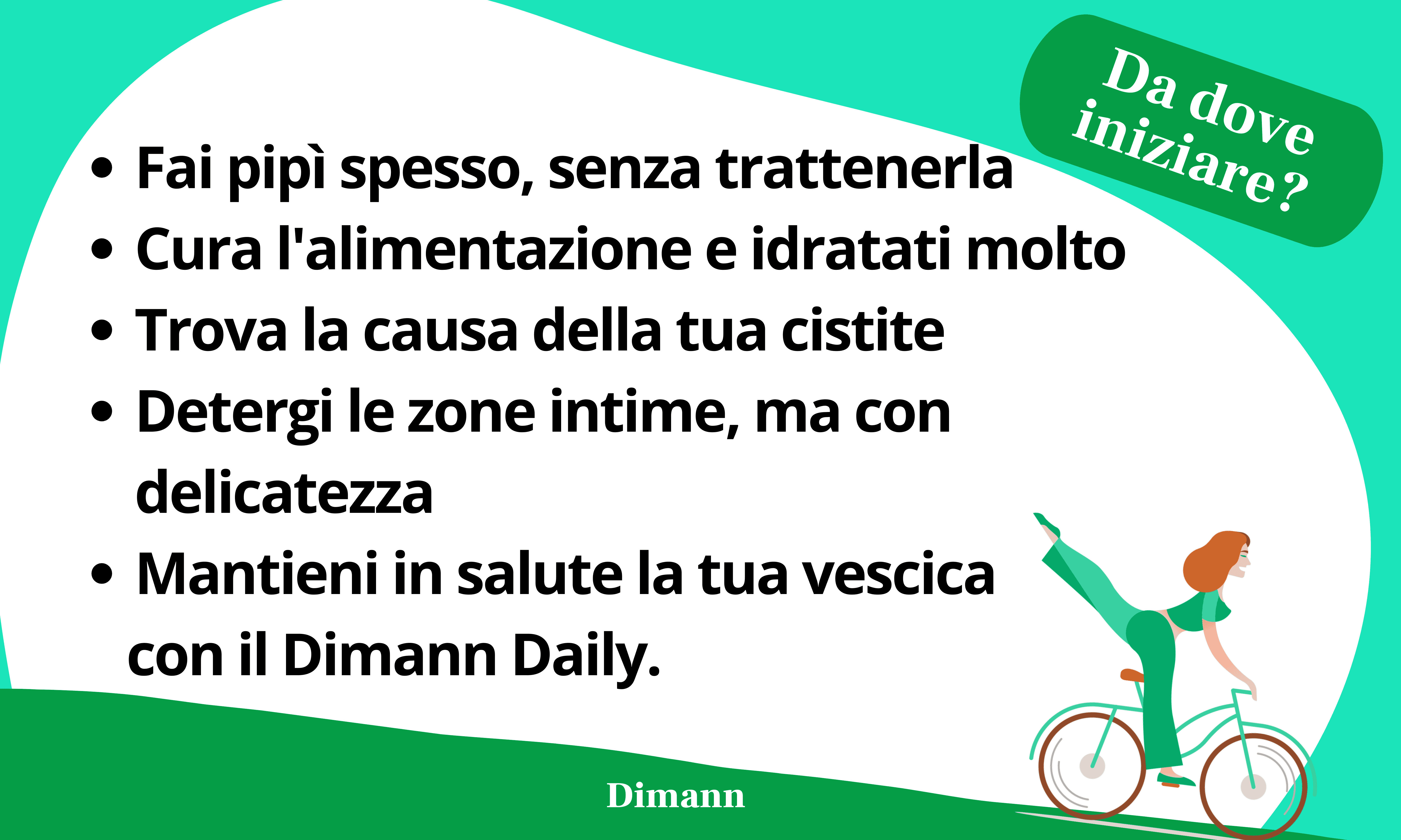 Prevenire la cistite: da dove iniziare | Dimann Prevenire la cistite: da dove iniziare | Dimann
