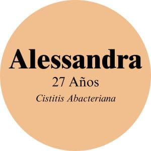 Testimonio de Alessandra - Cistitis Abacteriana